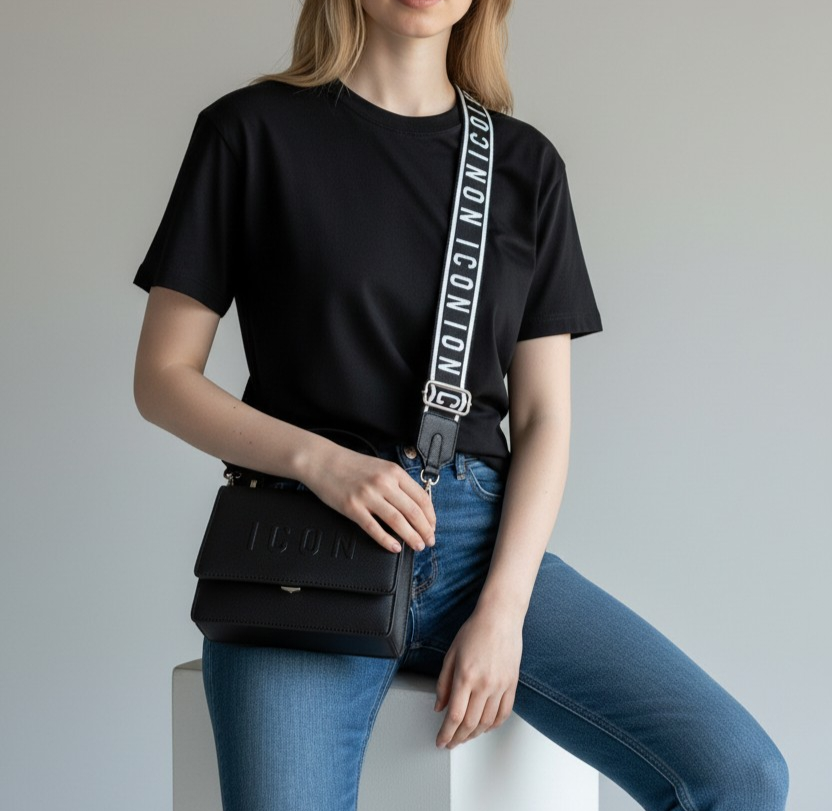 ICBS05A02 BLACK - Borse - ICON