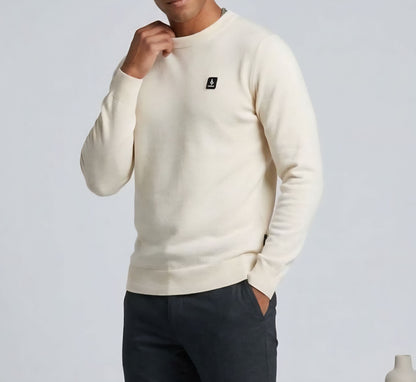 MAGLIA Uomo Refrigue R4050M262 CREWNECK ICON BUTTER