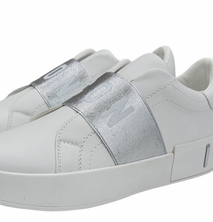 IC05675SD BIANCO ARGENTO - Scarpe - ICON