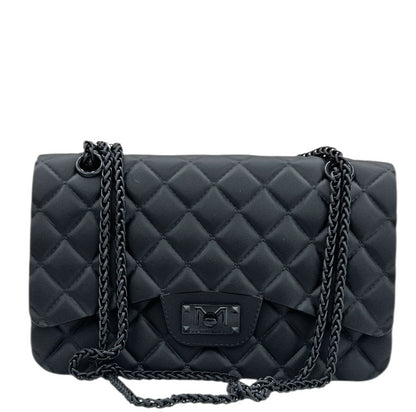 FLAT FALCON M SHOULDER BAG BLACK BLACK - BORSA - MARC ELLIS
