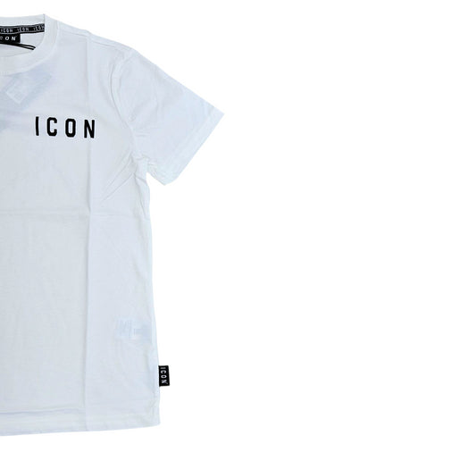 ICUF2WT008 SHIRT UOMO GIROCOLLO BIANCO - T-Shirt e Polo - ICON