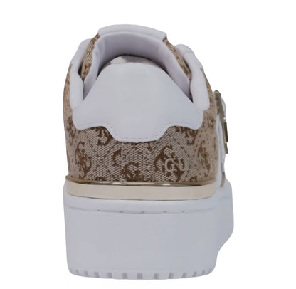 SNEAKERS DONNA GUESS MOD. MAGGNET2 FLFMA2FAL12 BEIGE BROWN