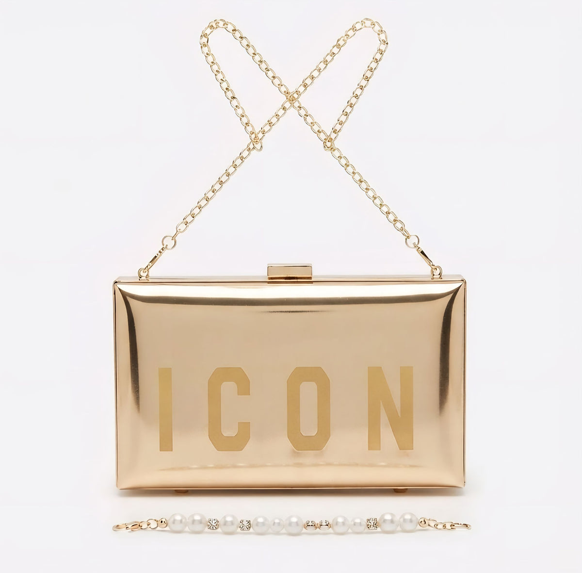 POCHETTE  ICON ICBS35A01 FEVER GOLD
