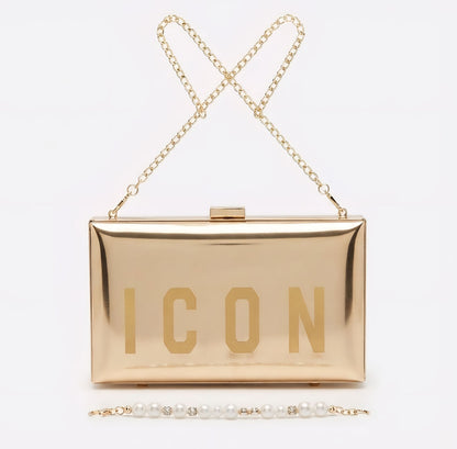 POCHETTE  ICON ICBS35A01 FEVER GOLD