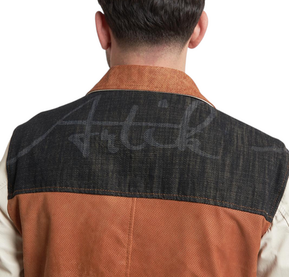 AILAMA  CUOIO - GIUBBINO - Artik