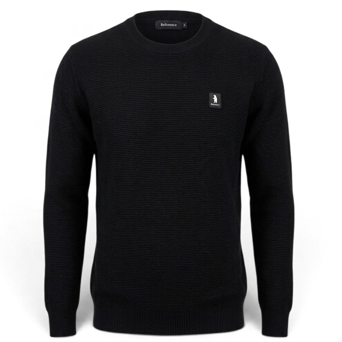 MAGLIA Uomo Refrigue R4061M262 GREWNECK WAFFLE BLACK