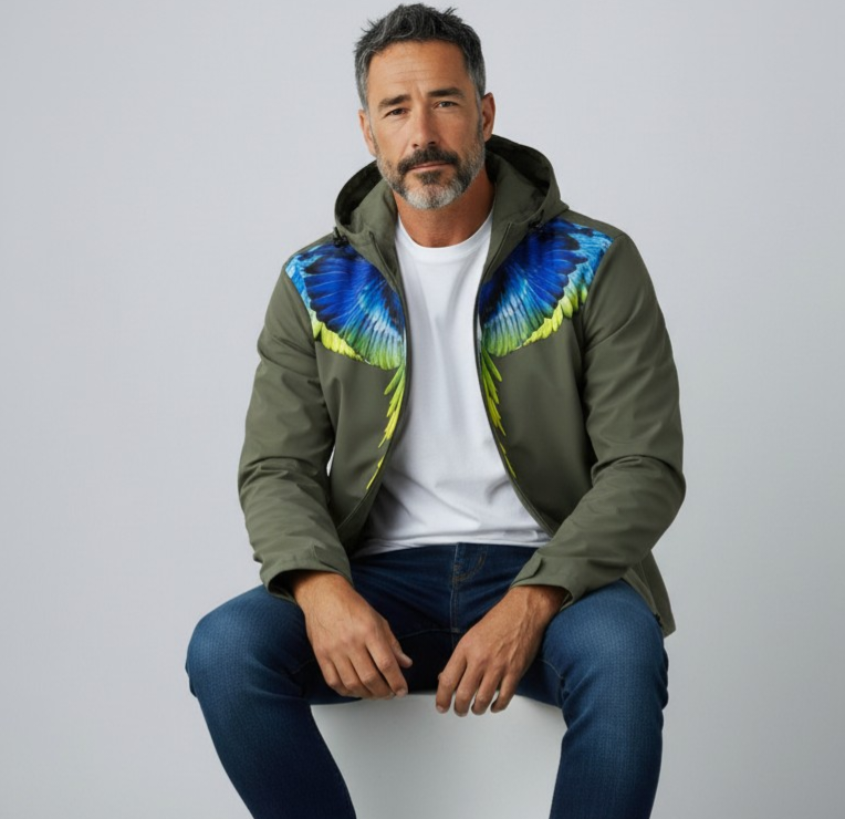 S6CMMAJK108 VERDE - GIUBBINI - MARCELLO BURLON COUNTRY OF MILANO