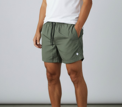 COMAS260629 MILITARY GREEN WHITE - costumi - MARCELLO BURLON COUNTRY OF MILANO