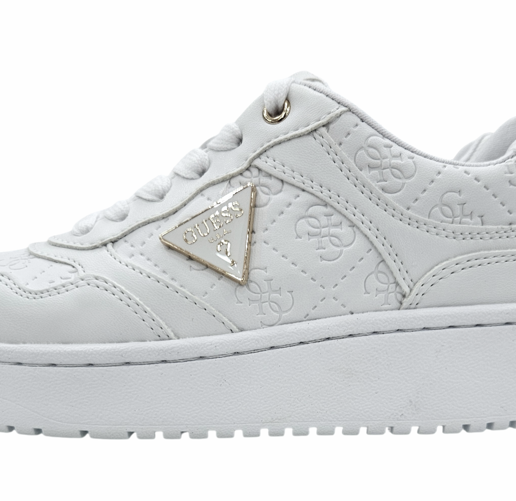 FLJMI6FAL12 WHITE - Scarpe - Guess