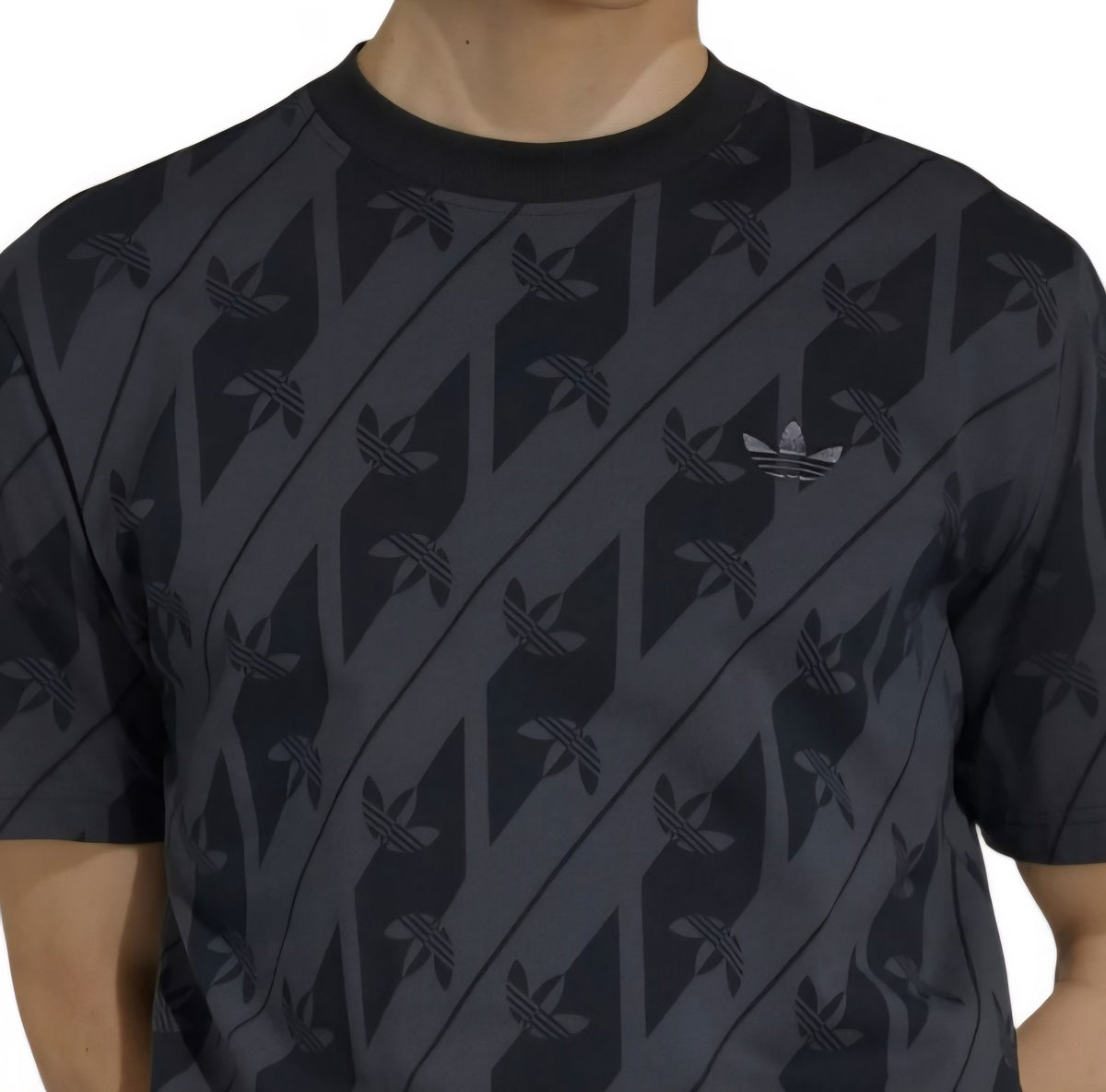 SHIRT UNISEX adidas KS1698 MONOGRAM NERO