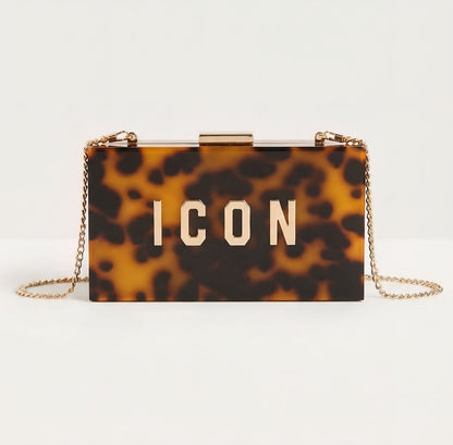 POCHETTE  ICON ICBS39A01 BEAT LEOPARD