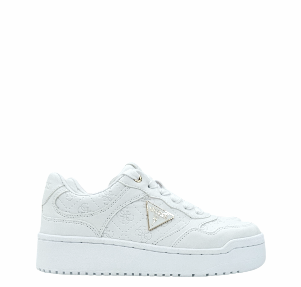 FLJMI6FAL12 WHITE - Scarpe - Guess