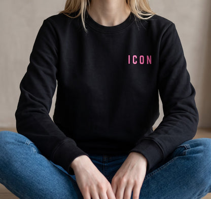 Felpa donna icon IDF003