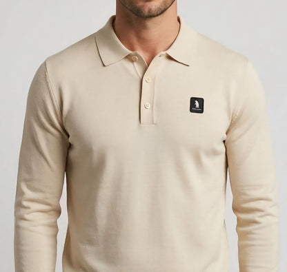 MAGLIA Uomo Refrigue R5010M262 POLO KNIT ICON MILK
