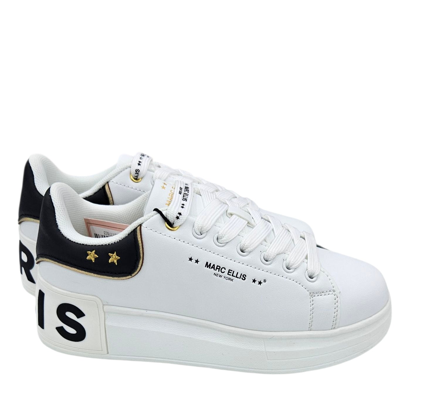 SINTRA6001 FW25 B WHI BLK GOLD - Scarpe - MARC ELLIS