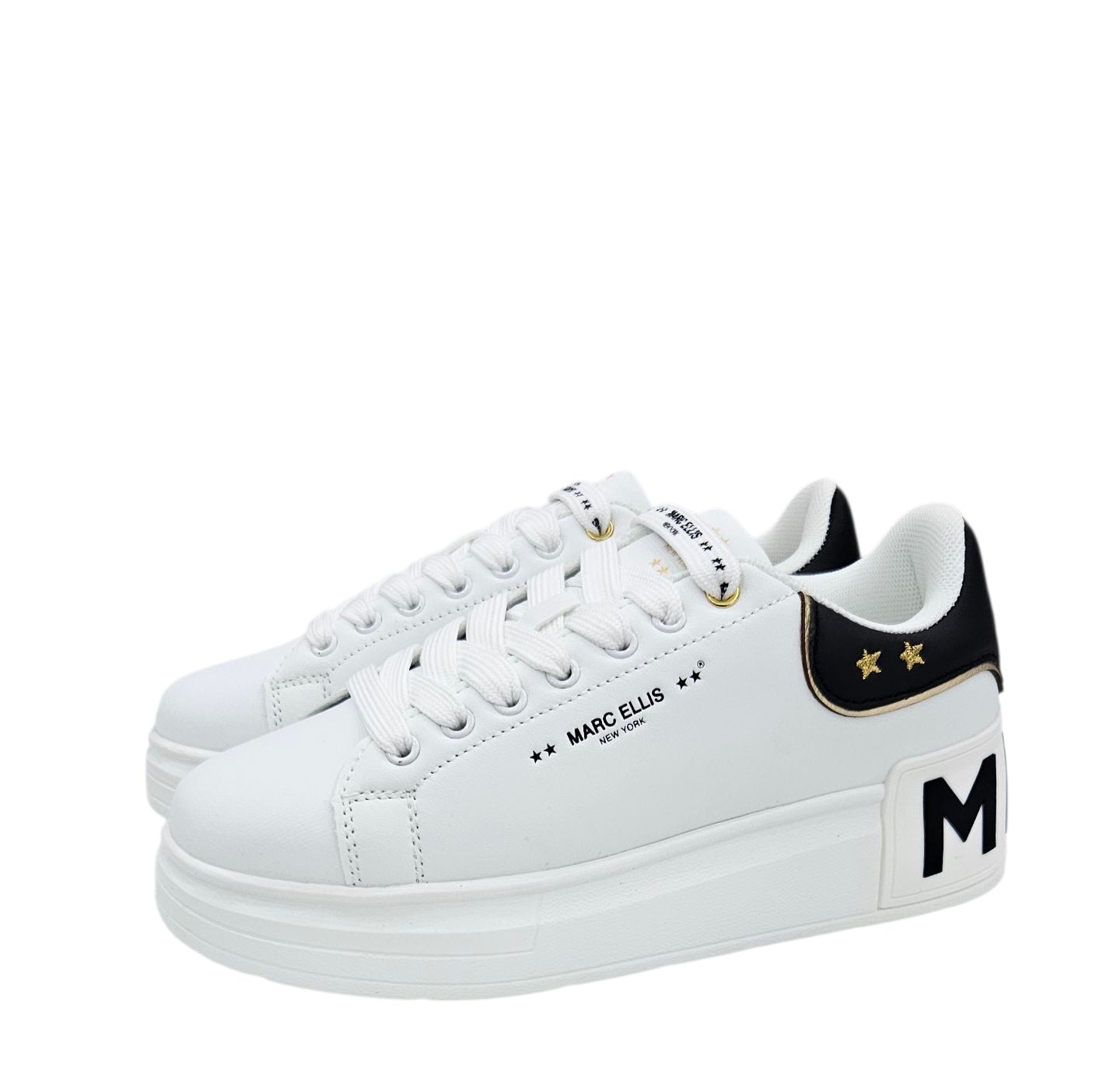 SINTRA6001 FW25 B WHI BLK GOLD - Scarpe - MARC ELLIS