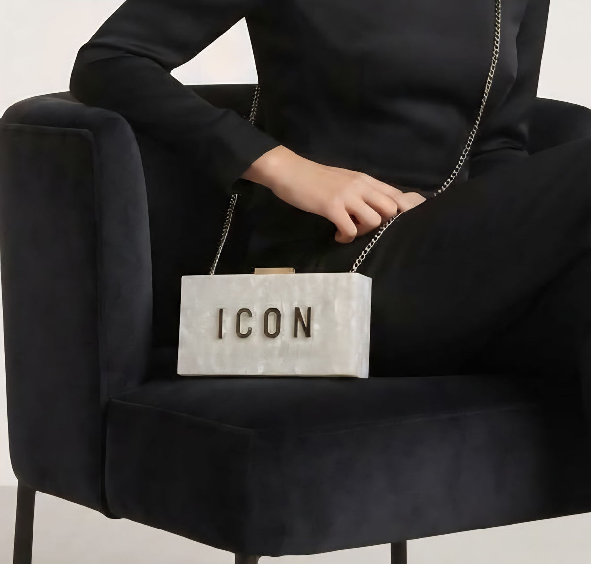 POCHETTE  ICON ICBS39A01 BEAT WHITE