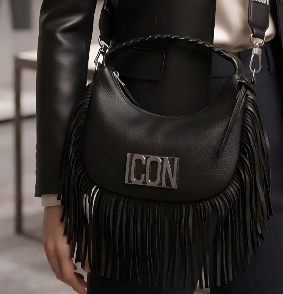 Borse Donna ICON ICBS25A02 VIRAL BLACK