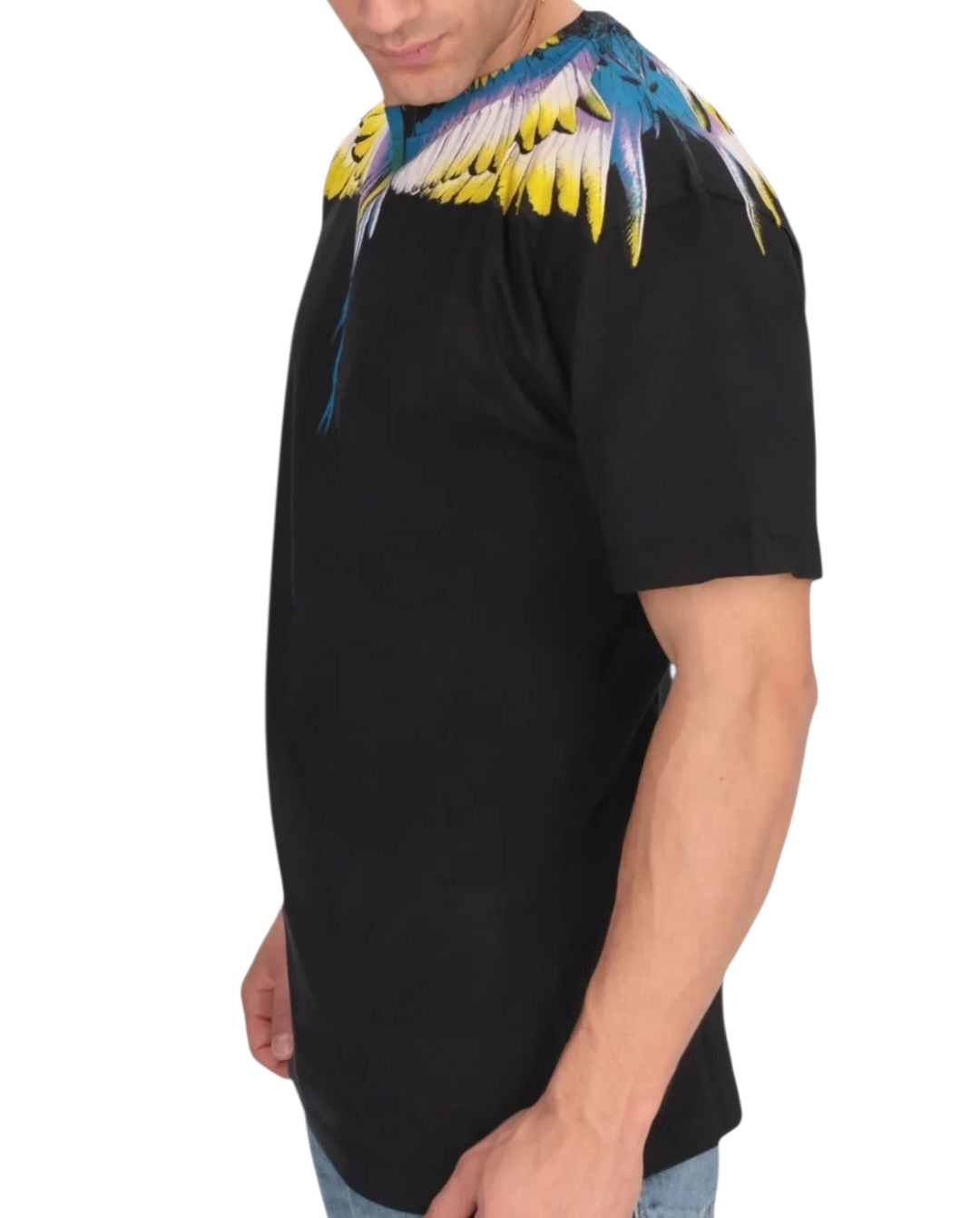 F5CAMATH29 JERSEY MAN NERO BLACK - T-Shirt e Polo - MARCELLO BURLON COUNTRY OF MILANO