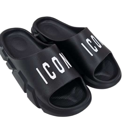 IC05175TU BLACK - PANTOFOLA - ICON