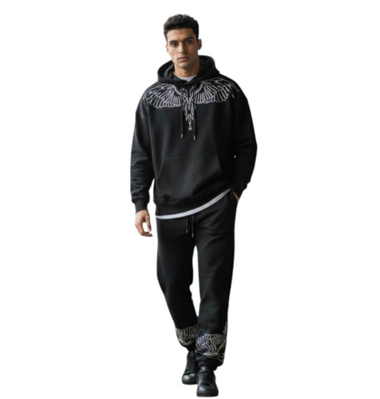 F5CAMAHS002 HOODIE MAN BLACK - Tute - MARCELLO BURLON COUNTRY OF MILANO