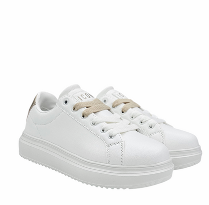 IC05680SD BIANCO ORO - Scarpe - ICON