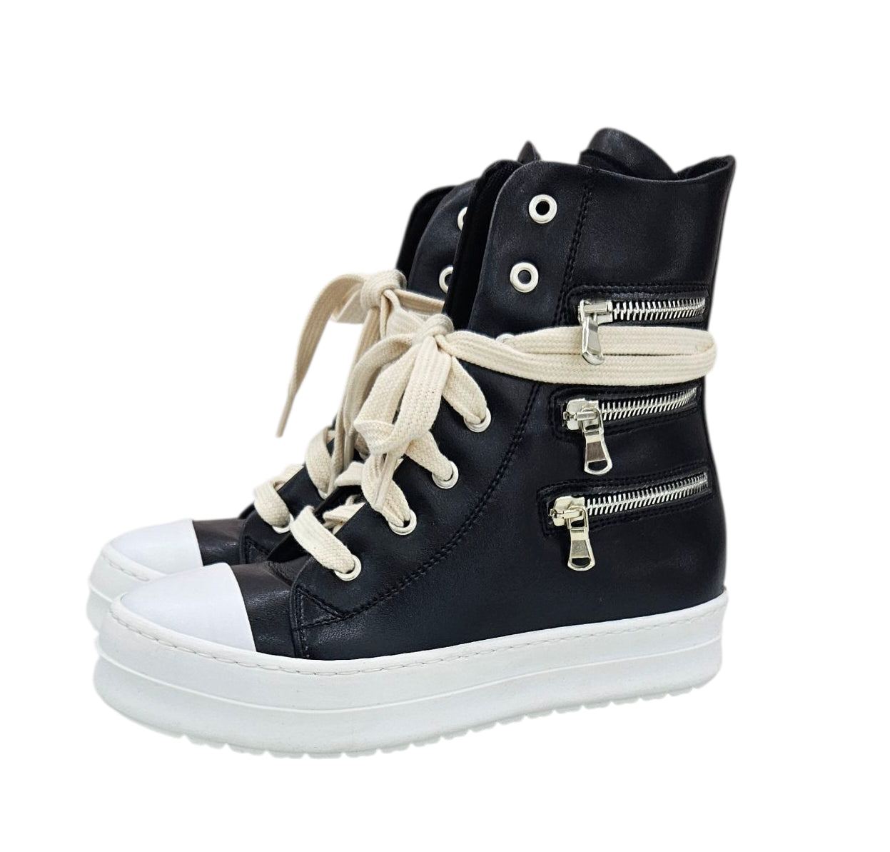 PLUS VITELLO NERO BIA - Scarpe - F09