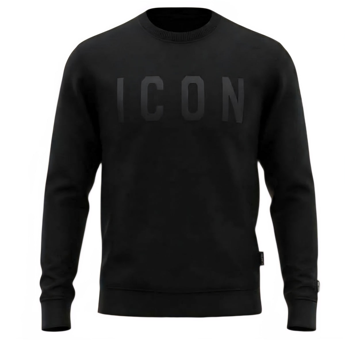 FELPA Uomo ICON IUF008C NERO NERO