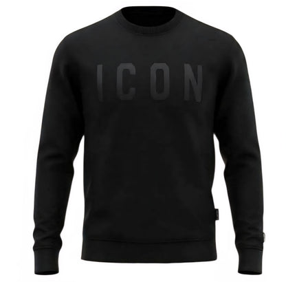 FELPA Uomo ICON IUF008C NERO NERO