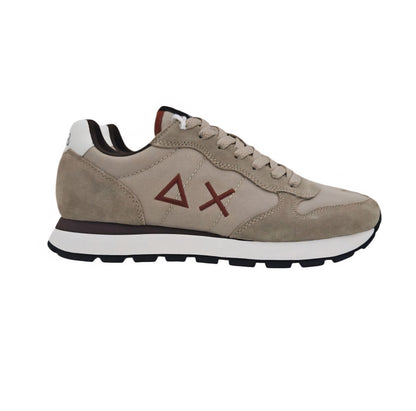 SNEAKERS UOMO SUN 68 TOM SOLID Z46101 BEIGE SCURO