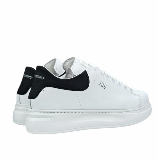 600 LIGHT BIANCO NERO - Scarpe - F09