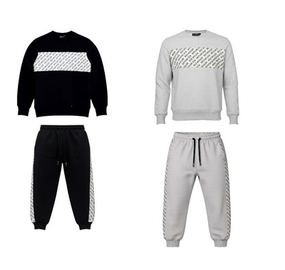 ZM216 NERO GRIGIO - TUTA - RUZ MULLER