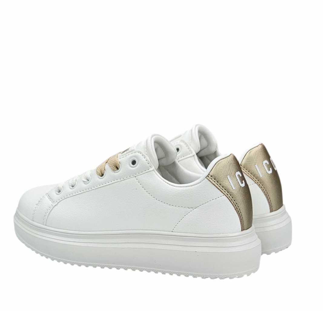 IC05680SD BIANCO ORO - Scarpe - ICON