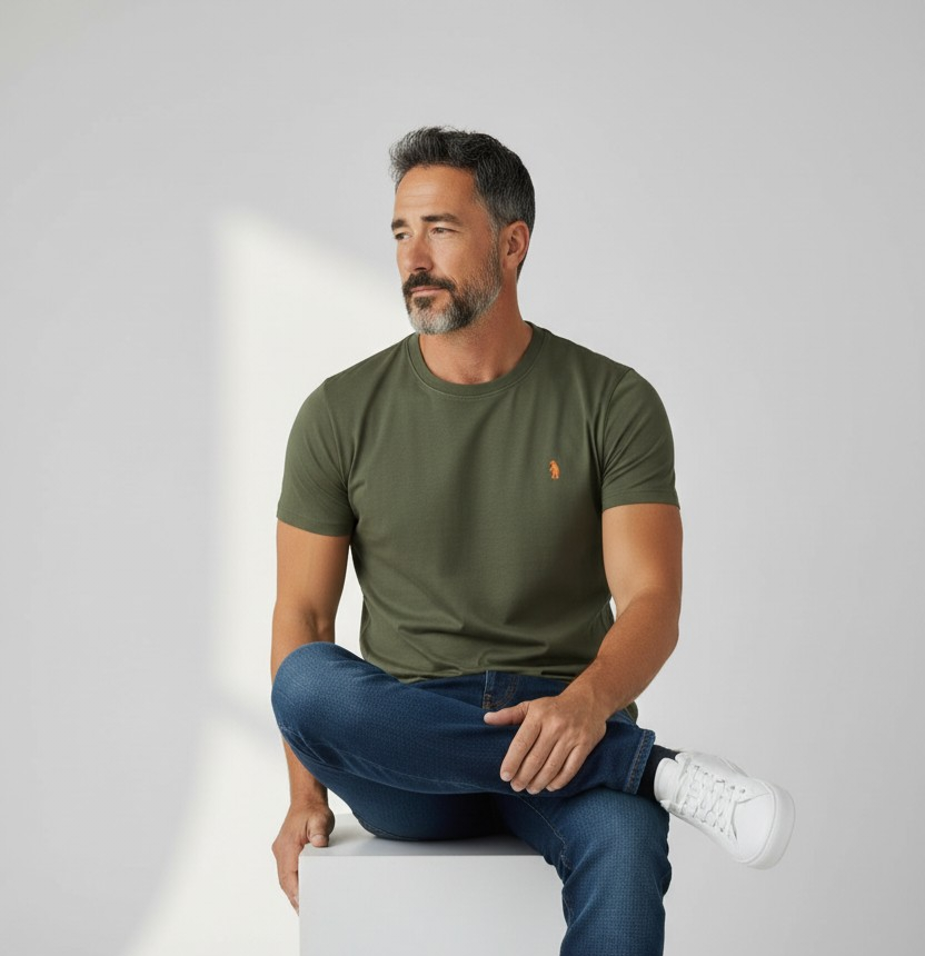 R4532M261 MILITARY - T-Shirt e Polo - Refrigue