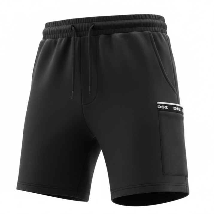 SS26301 NERO - Pantaloni - DROPSEASON2