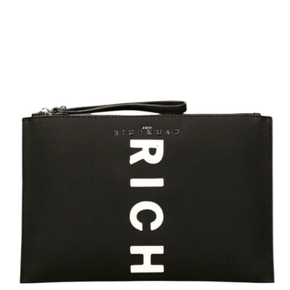 POCHETTE ANYAMI RWA 25212BO 9L BLACK WHITE - POCHETTE - John Richmond