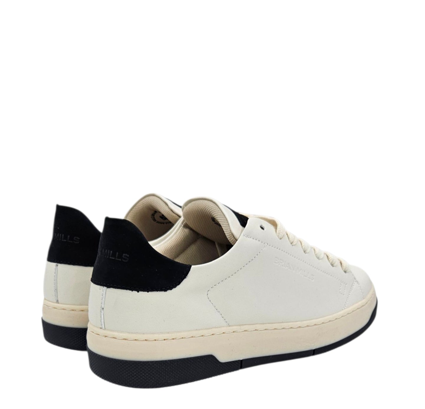 568 ERIK BEIGE NABUK NERO - Scarpe - Brian Mills
