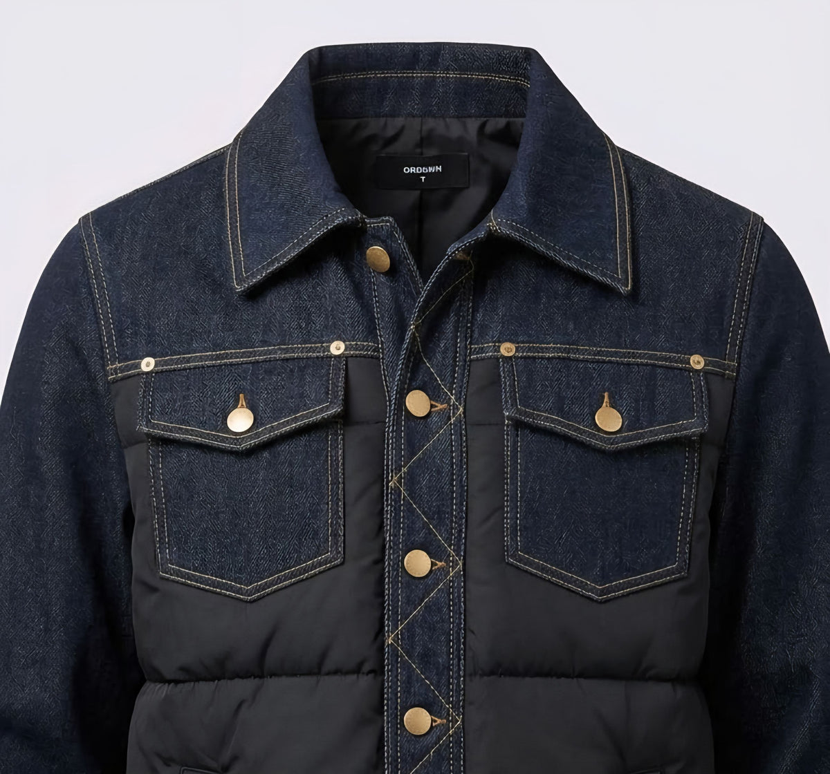 GIUBBINI UNISEX SOLDIER GIUBBINO JEANS NERO
