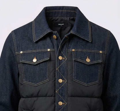 GIUBBINI UNISEX SOLDIER GIUBBINO JEANS NERO