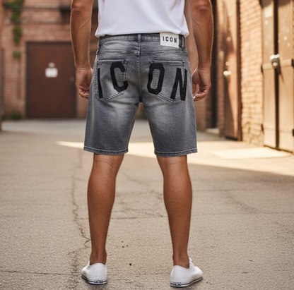 IUD031 DENIM GRIGIO - JEANS - ICON