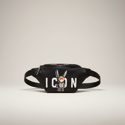 ICBU02A08 NERO - MARSUPIO - ICON