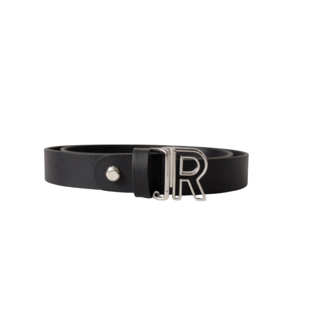 JR C108W BELT BLACK SILVER - CINTURA - John Richmond
