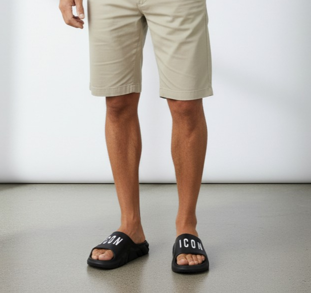 IC05175TU BLACK - PANTOFOLA - ICON