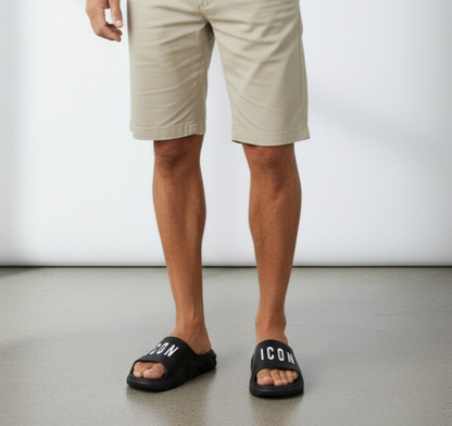 IC05175TU BLACK - PANTOFOLA - ICON