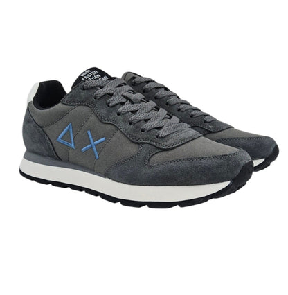 SNEAKERS UOMO SUN 68 TOM SOLID Z46101 GRIGIO.