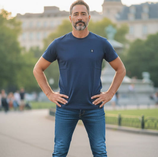 R4529M261 MARINE - T-Shirt e Polo - Refrigue