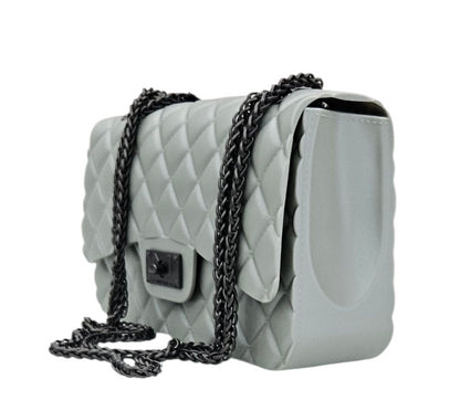 FLAT FALCON M SHOULDER BAG GREY BLOCK BRUSH CDF - BORSA - MARC ELLIS