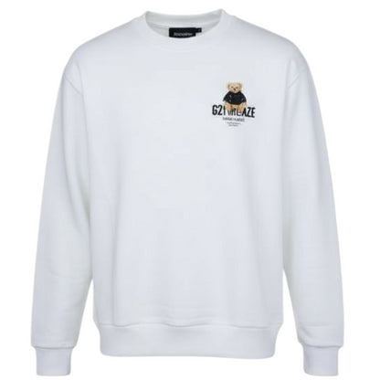 BEAR JACKET BIANCO - Felpe - G2 FIRENZE