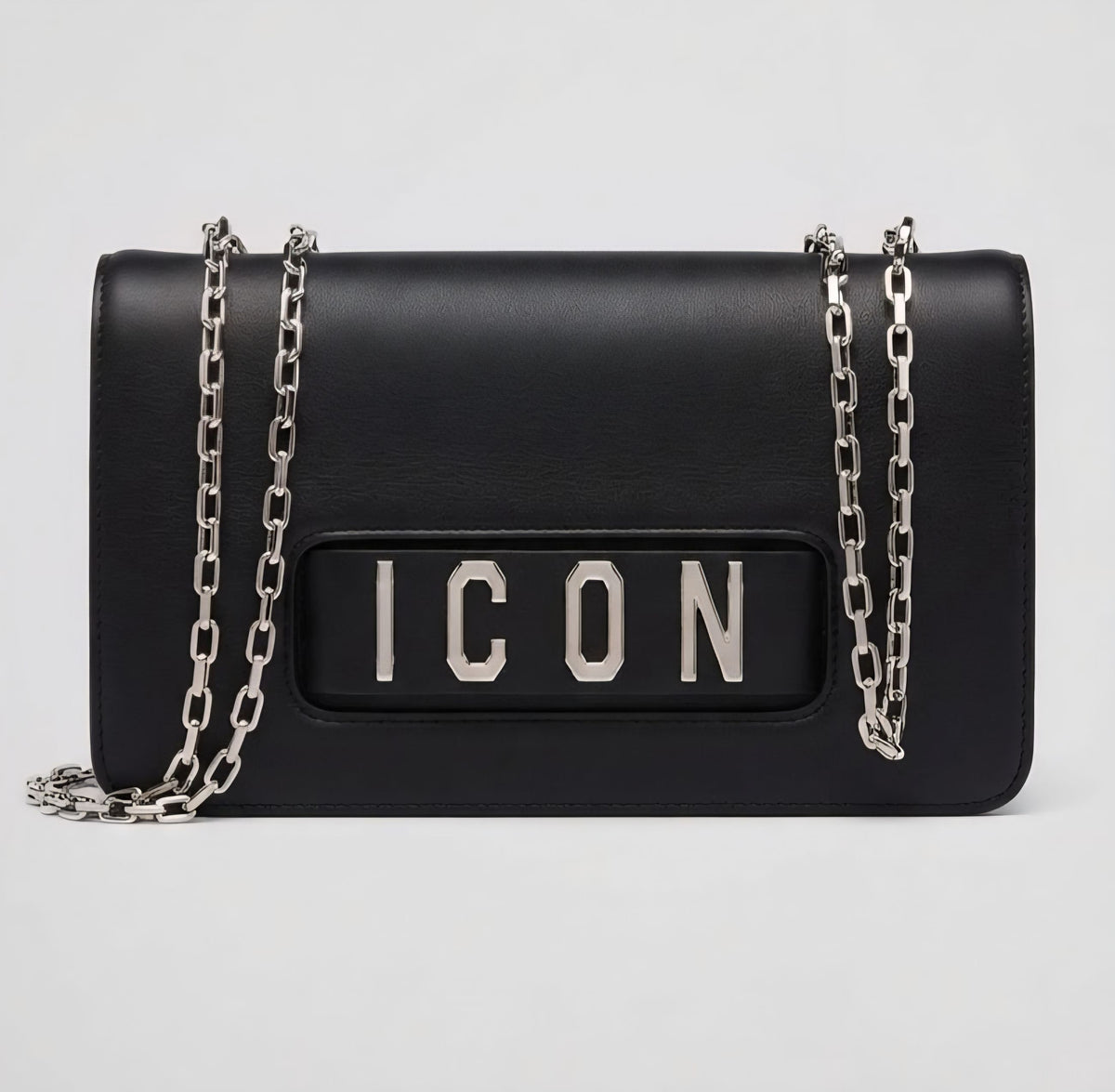 POCHETTE Donna ICON ICBS43A01 HYPE BLACK SILVER