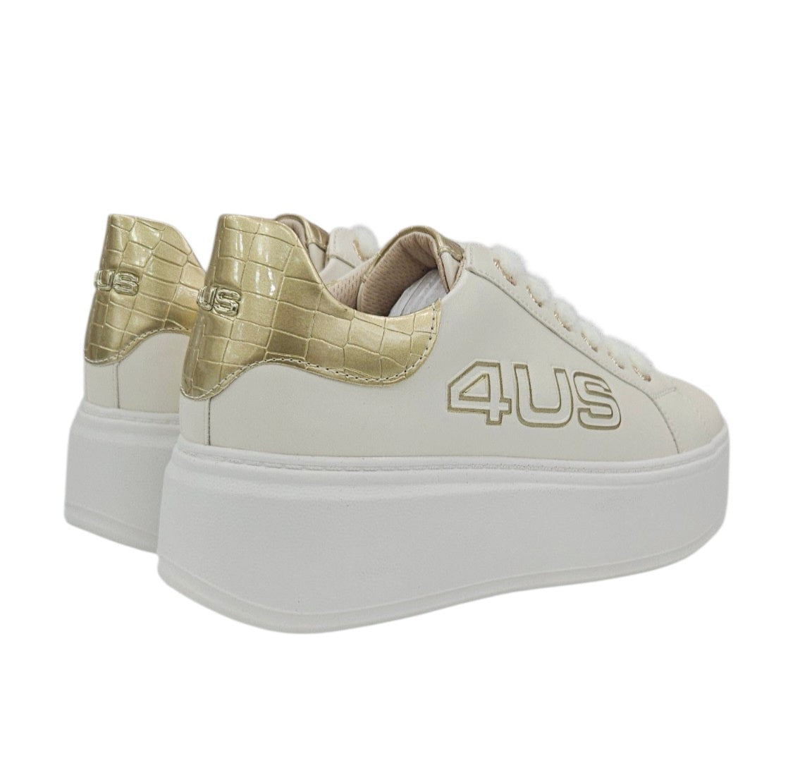 sneakers donna 4us paciotti 4BX254 BEIGE
